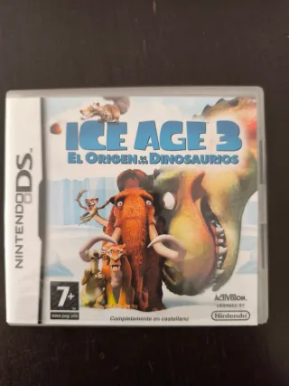Juego Ice Age 3: El Origen de los Dinosaurios DS