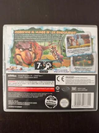 Juego Ice Age 3: El Origen de los Dinosaurios DS