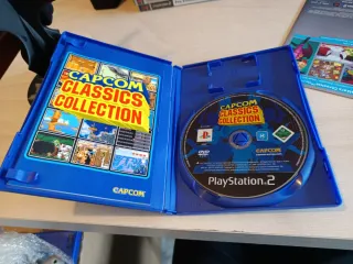 PS2 Capcom Classics Collection Completo PAL