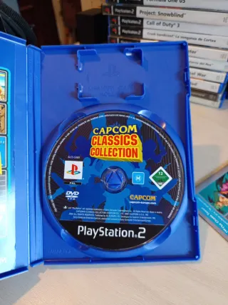 PS2 Capcom Classics Collection Completo PAL