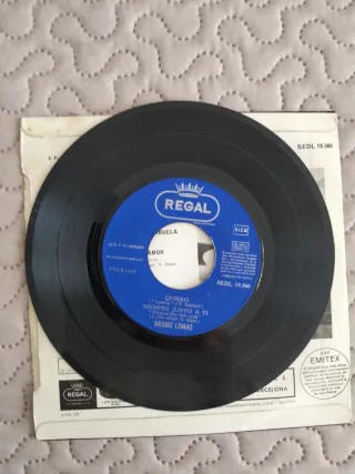 Disco Vinilo Bruno Lomas - En el desván antiguo