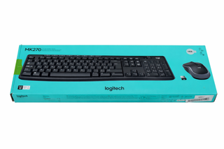 Teclado Logitech MK270 QWERTY Negro
