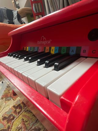 Piano Infantil Rojo ItsImagical