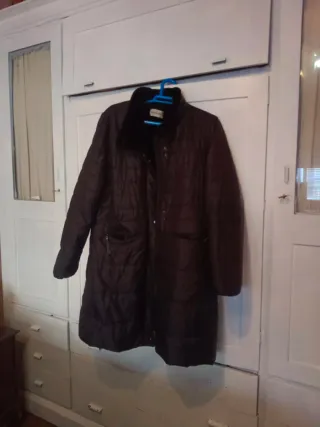 Plumífero lluvia t 52, relleno felpa