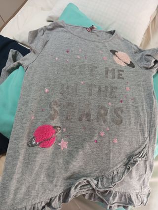 Pack 2 camisetas niña talla 11/12