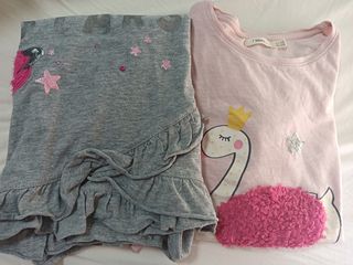 Pack 2 camisetas niña talla 11/12