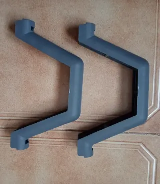 Puente Scalextric pistas grises.