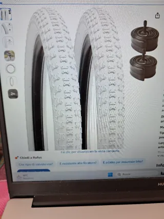 Pneumatici 18 pollici per bici