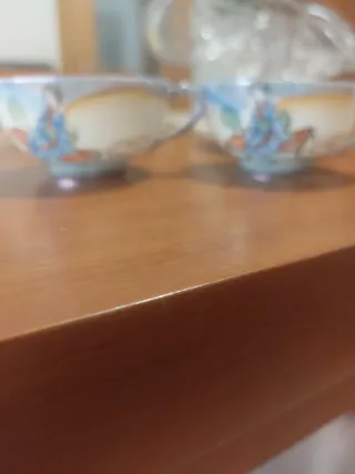 Juego de té porcelana china antiguo