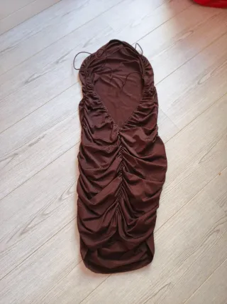 Vestido marrón Shein Talla M