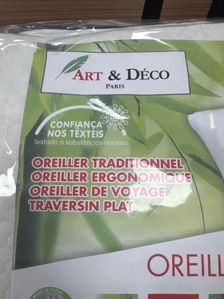 Pack 2 Almohadas Art & Déco 50x70