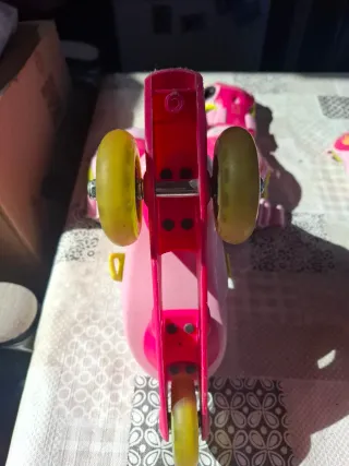 Patines Niña Oxelo Talla 26-28 Rosa