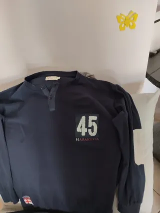 Pigiama uomo Harmonia TL 54 Blu cotone 100%