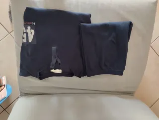 Pigiama uomo Harmonia TL 54 Blu cotone 100%