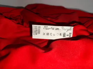 Vestido Rojo Marta Brazil