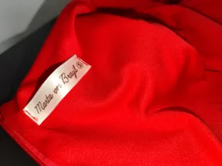 Vestido Rojo Marta Brazil