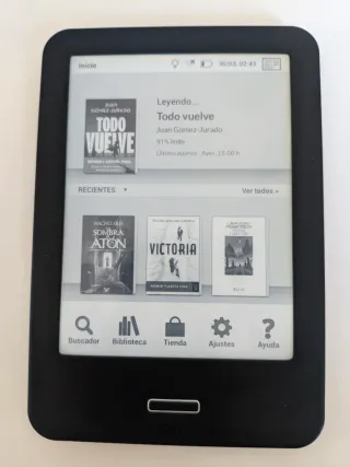 E-book BQ Cervantes 3 Negro