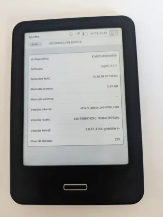 E-book BQ Cervantes 3 Negro