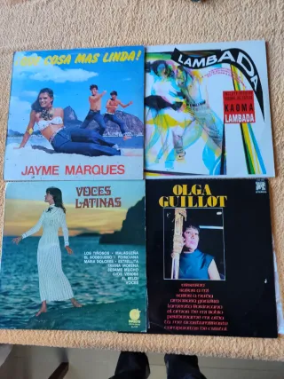 Lote de (4) Vinilos