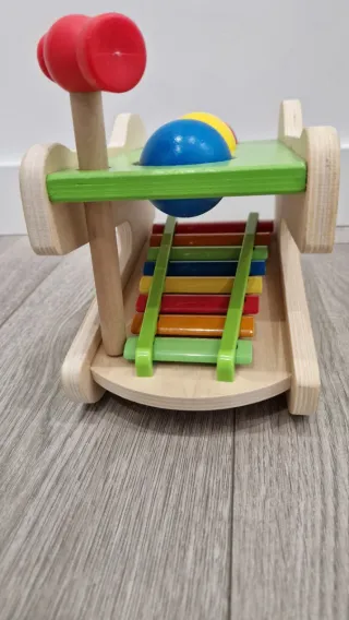 Cocodrilo musical con xilófono extraíble