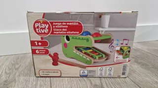 Cocodrilo musical con xilófono extraíble