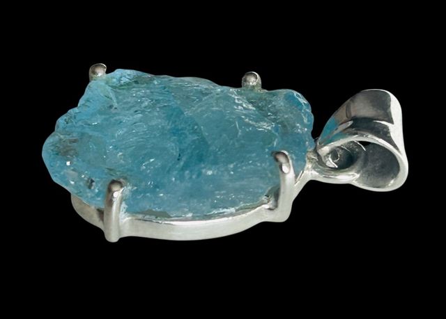 Topacio Azul Natural Plata 925