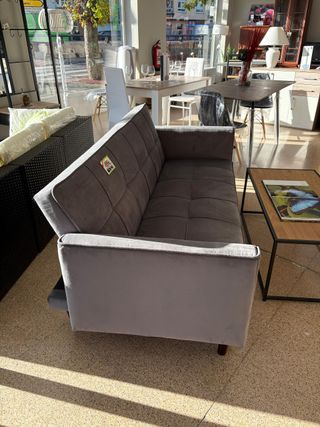Sofá Cama Click Clack Tela y Metal