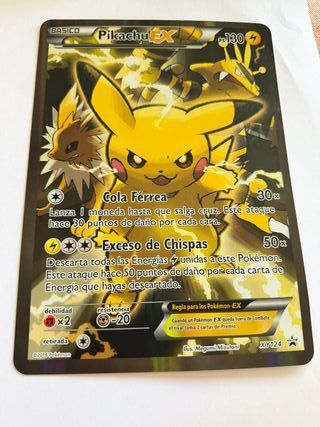 Pikachu EX XY124 Promo Jumbo 2016