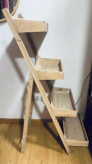 Estantería Escalera Madera