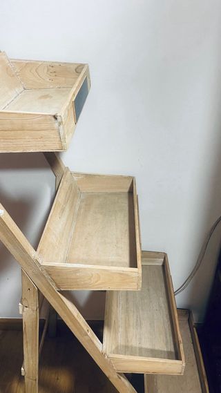 Estantería Escalera Madera