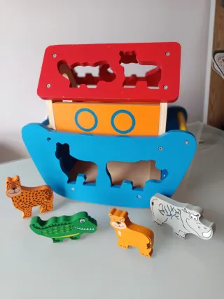 Arca de Noé de Madera Juguete