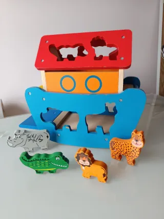 Arca de Noé de Madera Juguete