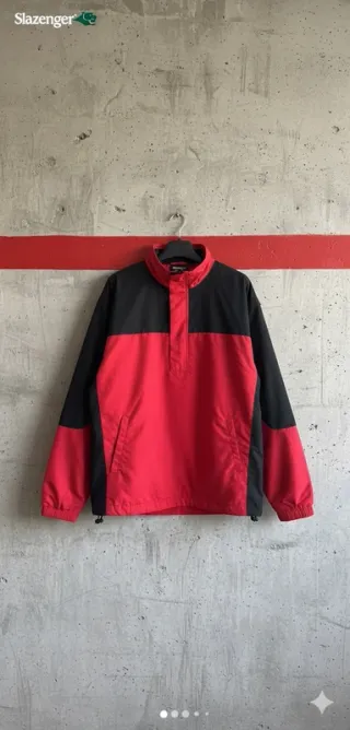 Chaqueta Slazenger Roja y Negra Talla L