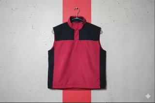 Chaqueta Slazenger Roja y Negra Talla L