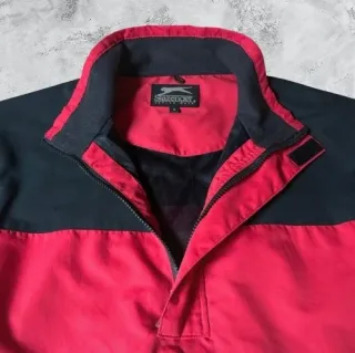 Chaqueta Slazenger Roja y Negra Talla L