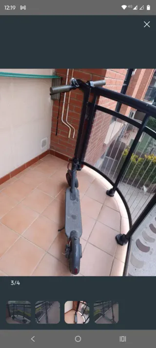 Patinete Eléctrico Xiaomi Negro