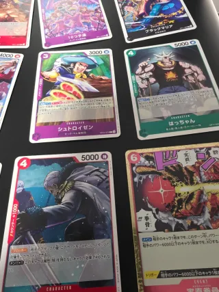 Lote 12 cartas One Piece TCG JP
