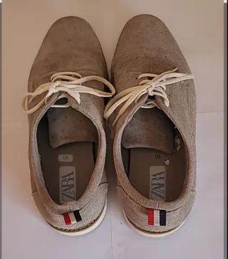 Lote 2 pares zapatos hombre T40 Zara