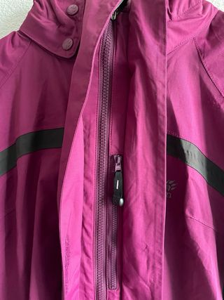 Cazadora Jack Wolfskin Fucsia Talla S Texapore