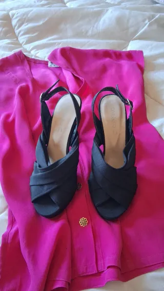 Sandali donna tacco alto neri