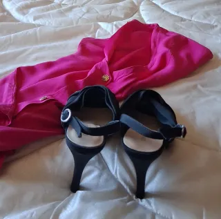 Sandali donna tacco alto neri