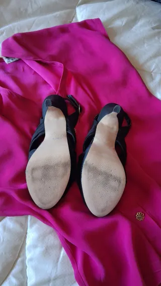 Sandali donna tacco alto neri