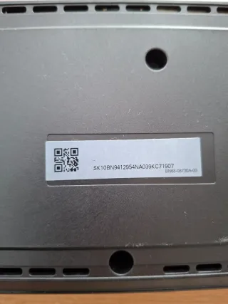 TV Samsung 65 QE65Q7 con golpe