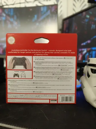 Mando Nintendo Switch Pro Controller inalámbrico