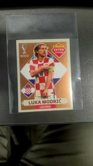 Cromo Luka Modric Qatar 2022 Bronce Extra