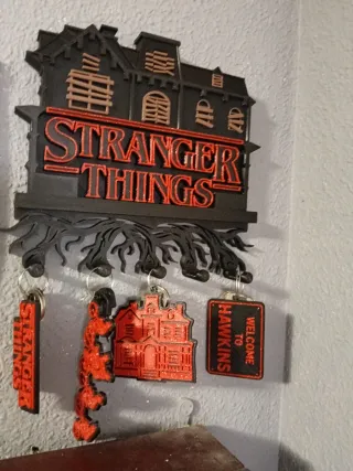 Colgador de llaves Stranger Things