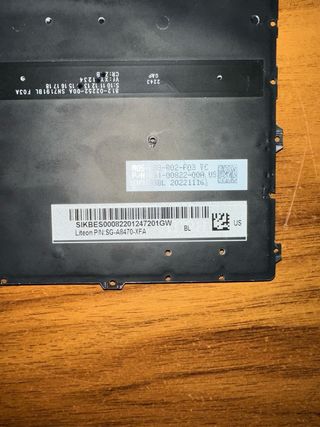 Tastiera HP Pavilion 14 Layout Francese Retroillum