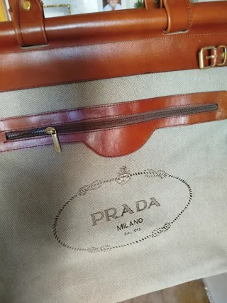 Bolso de viaje grande Prada
