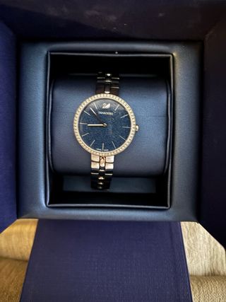 Reloj Swarovski Mujer Azul y Plateado