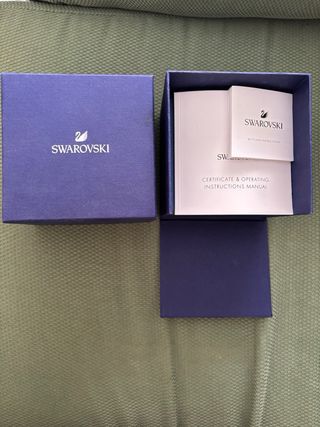 Reloj Swarovski Mujer Azul y Plateado